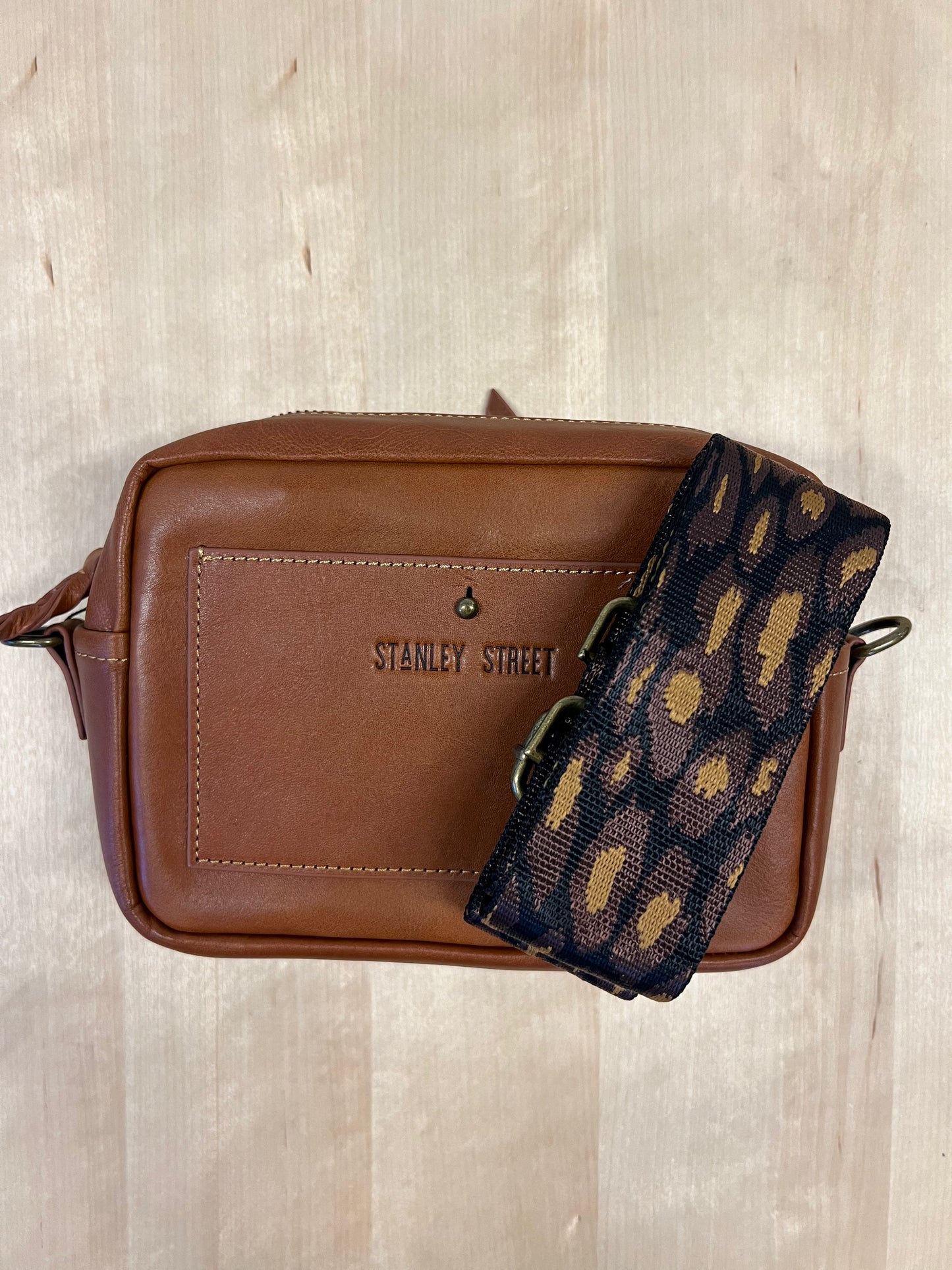 Brown & Black Leopard Strap
