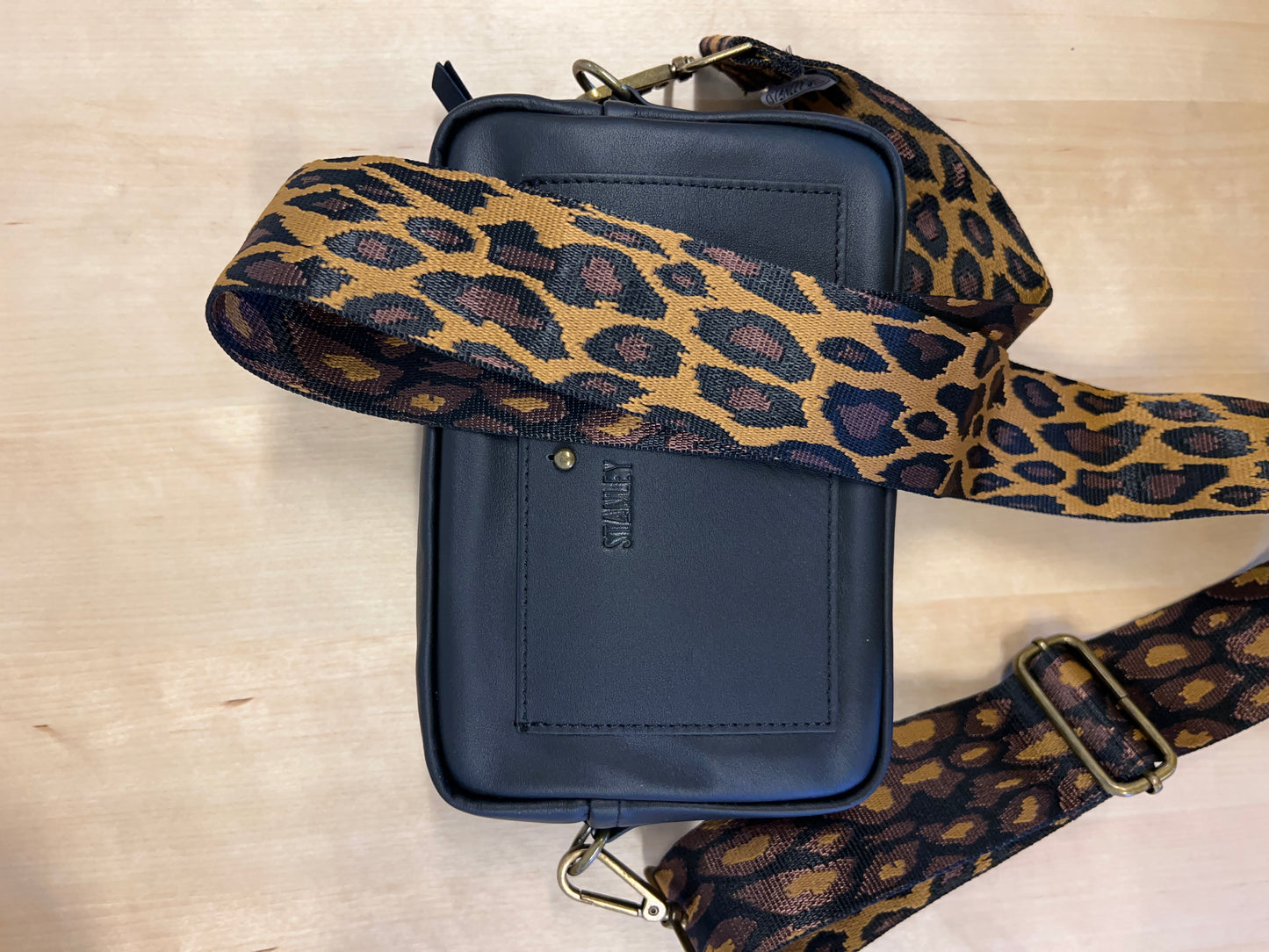 Brown & Black Leopard Strap
